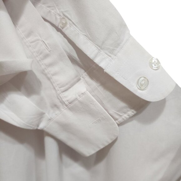 Protocol Shirt Men's Size 16.5 (36-37) White Long Sleeve Tall Fit Button Down - Picture 10 of 16